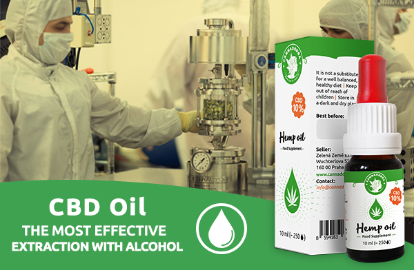 L’huile de CBD – l’extraction la plus efficace à l’alcool